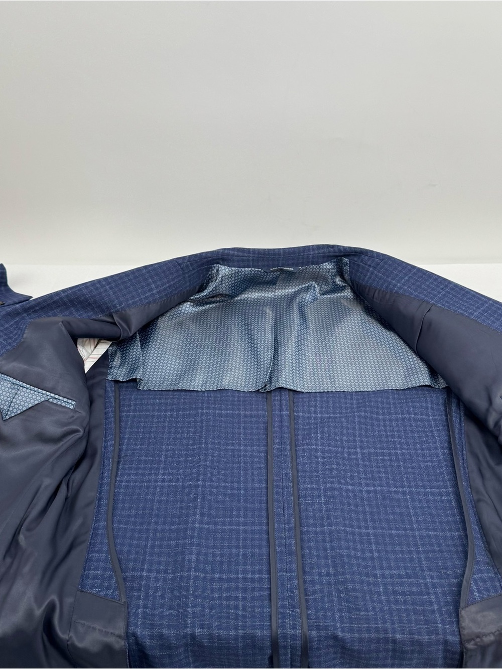 NWT RALPH by RALPH LAUREN Sport Coat Men’s 40 L Navy Wool Plaid - Picture 10 of 13